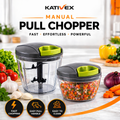 KATIVEX™ Food Chopper – No Mess, No Tears, No Effort
